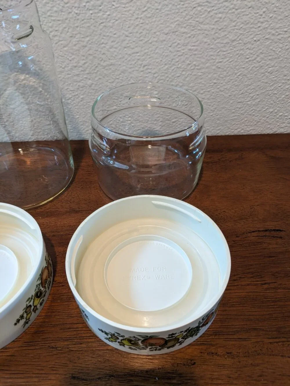 Lot of 2 Pyrex Spice of Life Canisters
